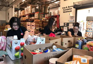 思念美国工厂组织参观 mend 慈善组织并开展志愿者活动