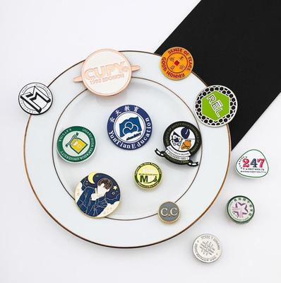 教育文化胸章定做 周年礼品 徽章制作厂家